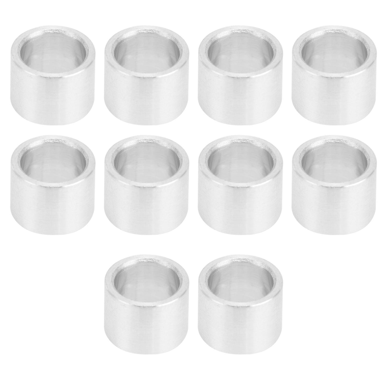 10pcs/set Aluminum Alloy Spacer Round Gasket Interval Structure Support Fittings Outer Diameter 8mm