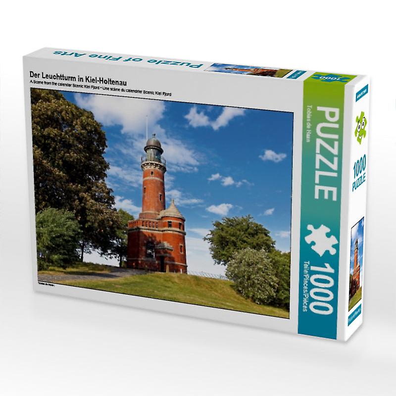 Der leuchtturm in kiel-holtenau - calvendo foto-puzzle