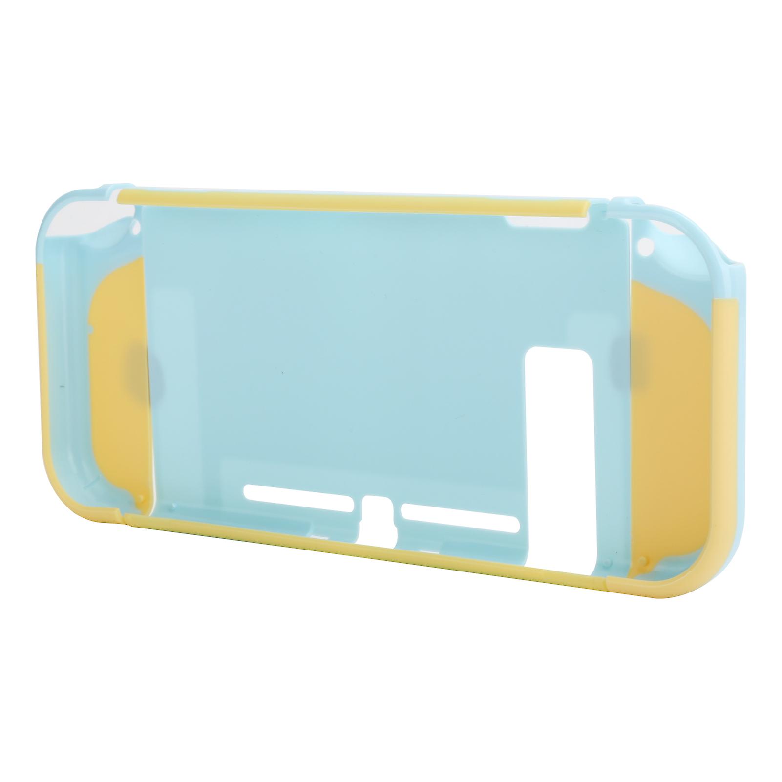 Gamepad Protective Housing Cover Game Console Controller Shell Case Double Colorlight Blue+dark Yellow