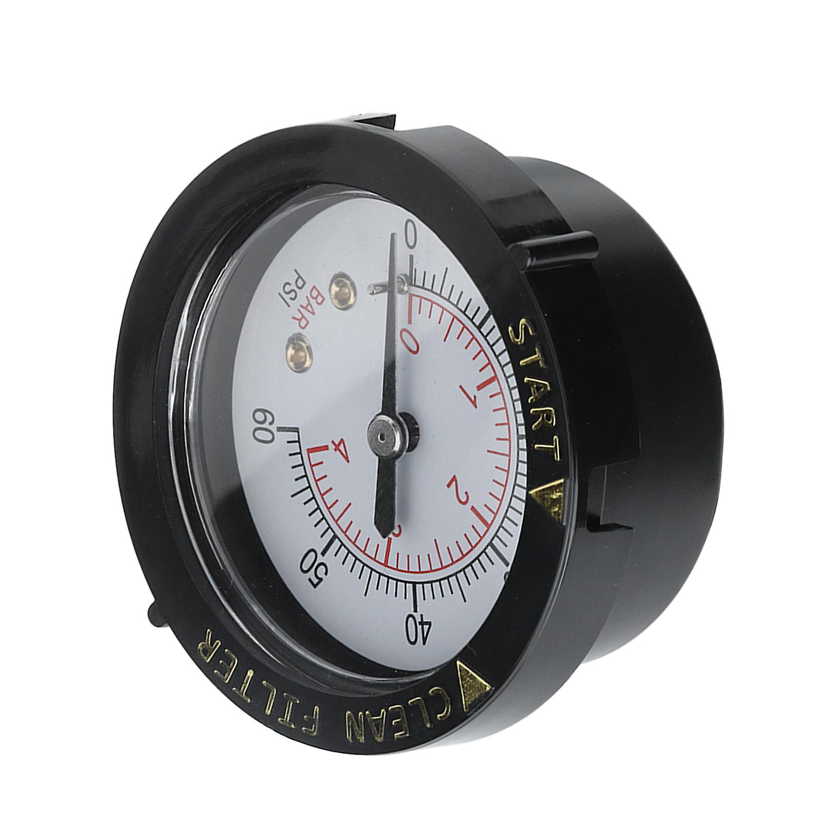 Sand Cylinder Pressure Gauge G1/4 Male Thread Easy Installation Reliable Practical Swimming Pool Accessories