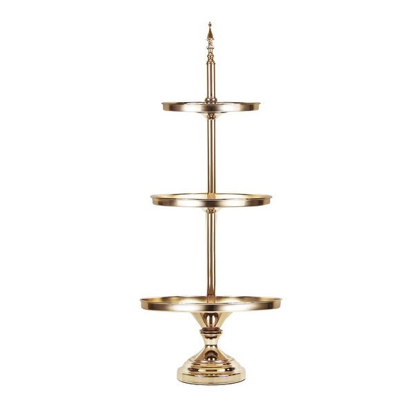 3-Tier Classic Round Cake Stand Dessert Display 37in