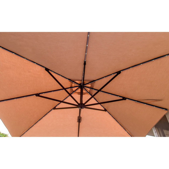 Island Umbrella NU6245 Santorini II Fiesta 10 ft S...