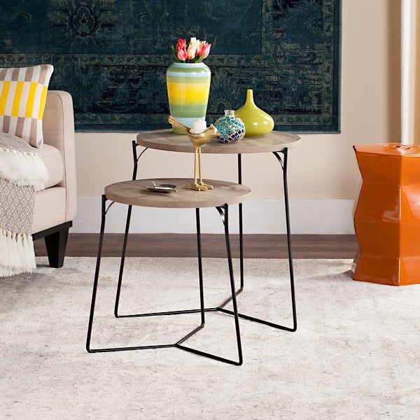 SAFAVIEH Mid-Century Ryne Stacking End Table - 19.3