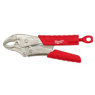 MW Comfort Grip 6-in-1 Pliers with 7 in. and 10 in. Torque Lock Curved Jaw Locking Plier Set with Grip (3-Piece) 48-22-3079-48-22-3402