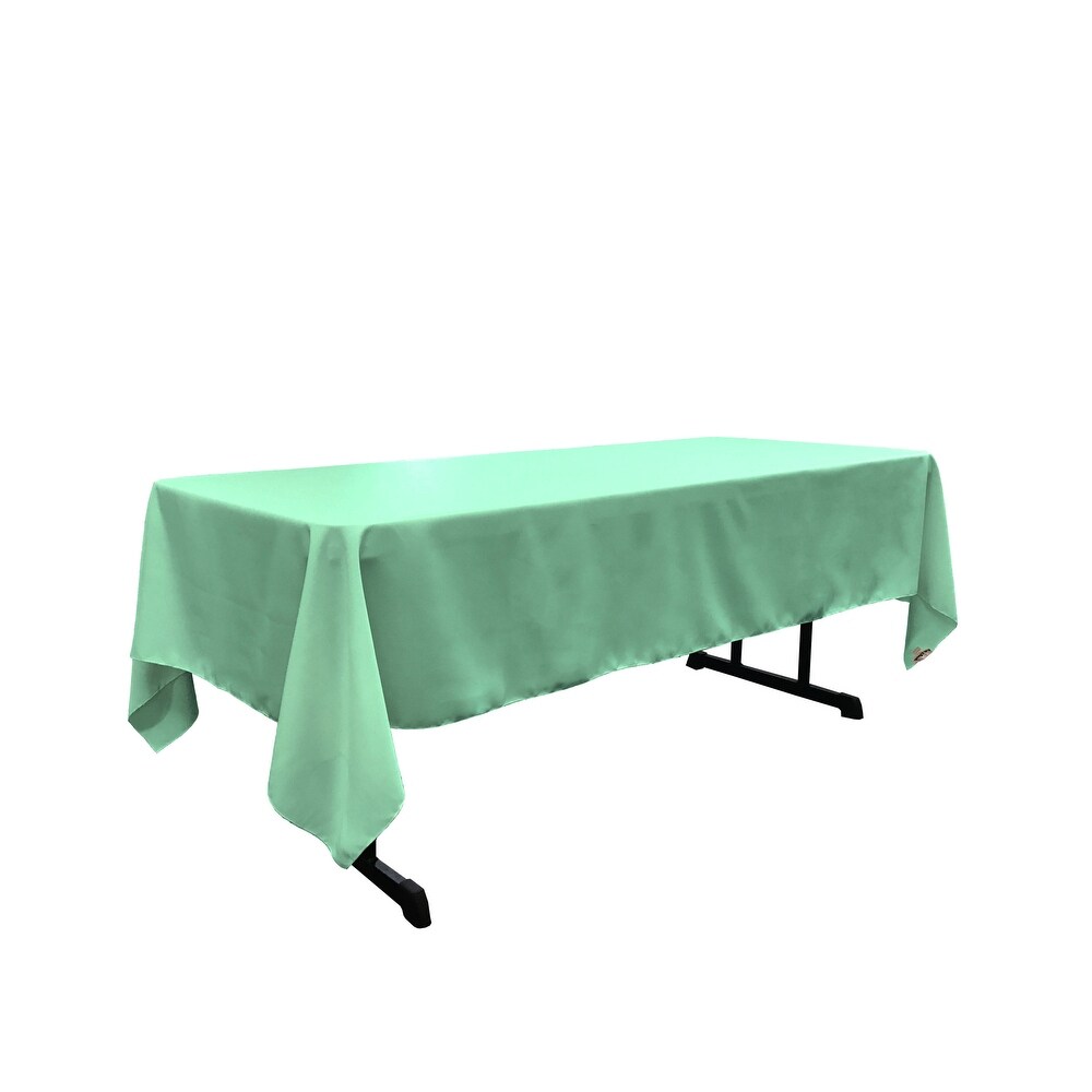 Polyester Poplin Rectangular Tablecloth 3 Sizes 41 Colors