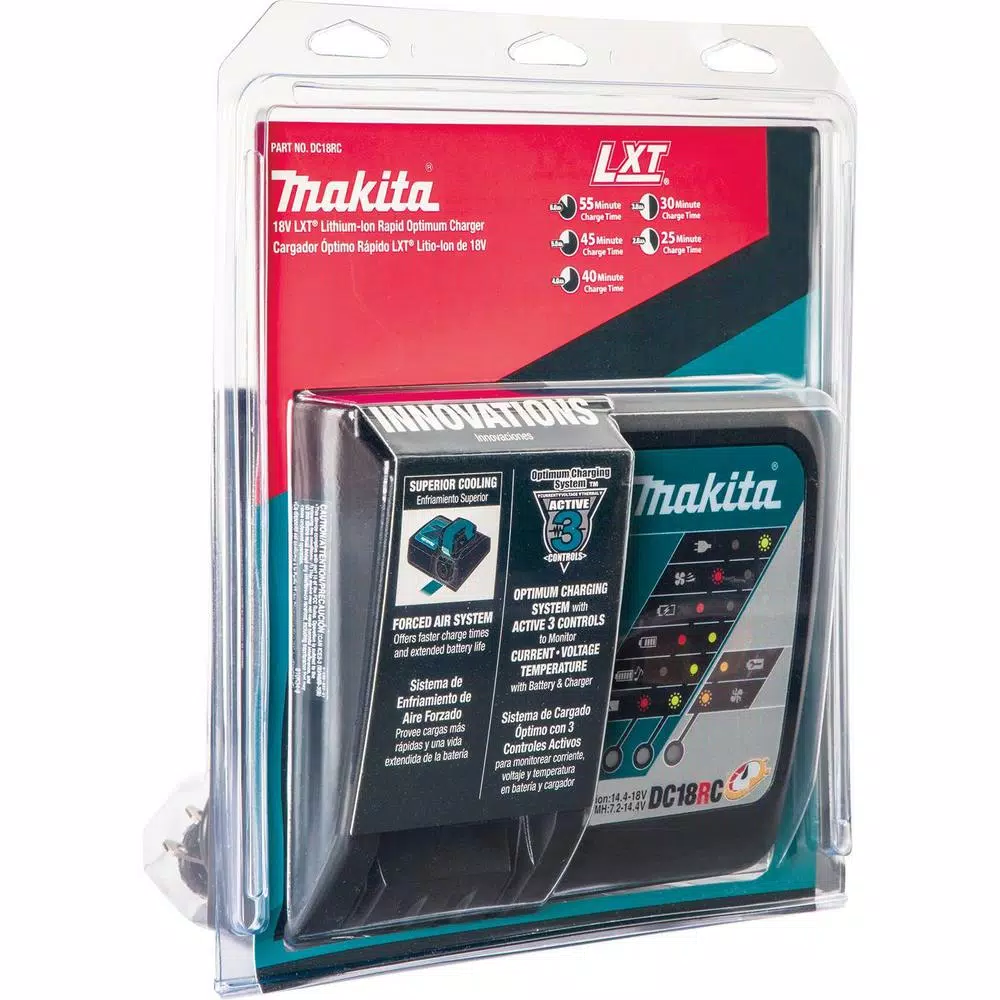 Makita 18-Volt LXT Lithium-Ion Rapid Optimum Battery Charger and#8211; XDC Depot