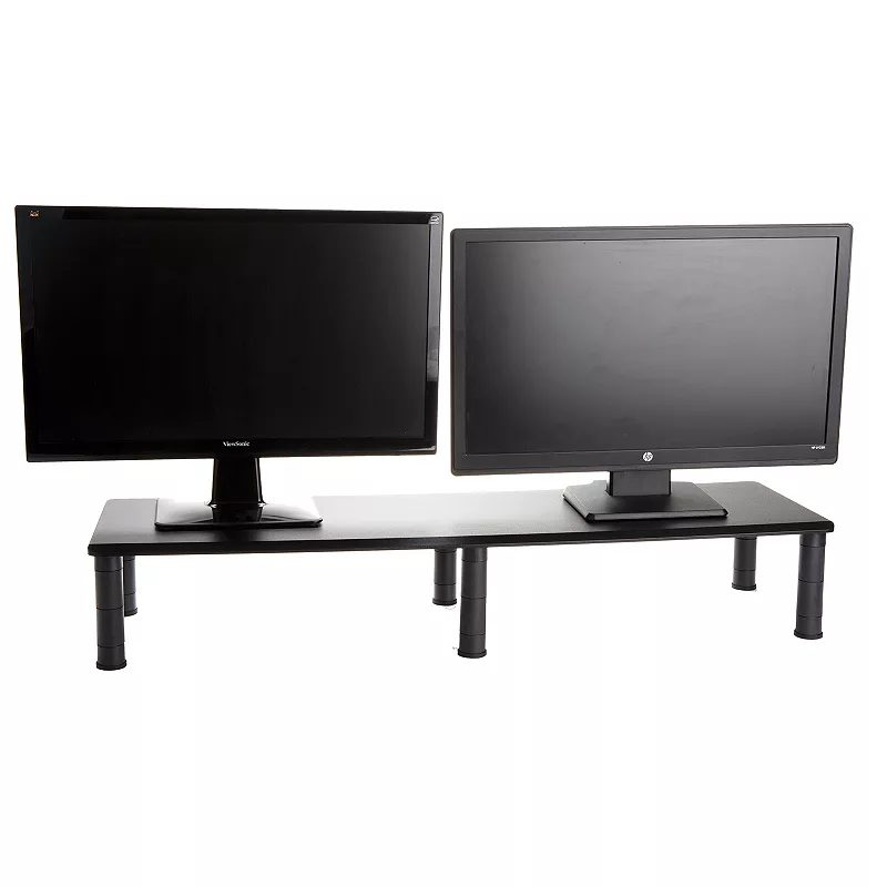 Mind Reader Large Dual Monitor Stand For Computer Screens