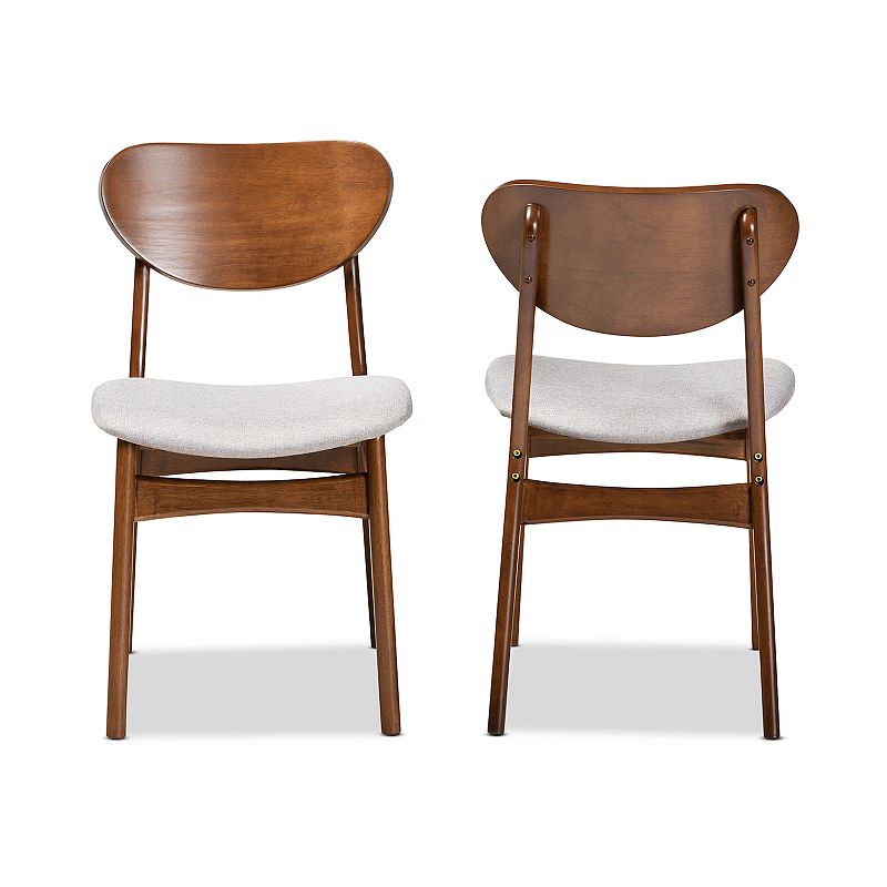 Baxton Studio Katya Dining Chair 2-piece Set