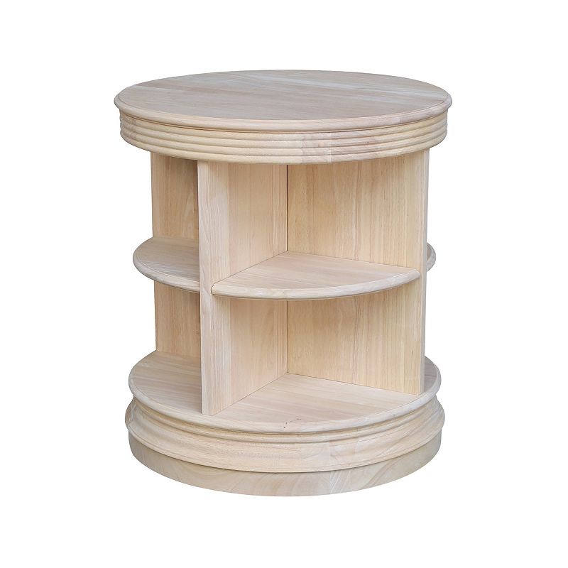 International Concepts Library Round End Table