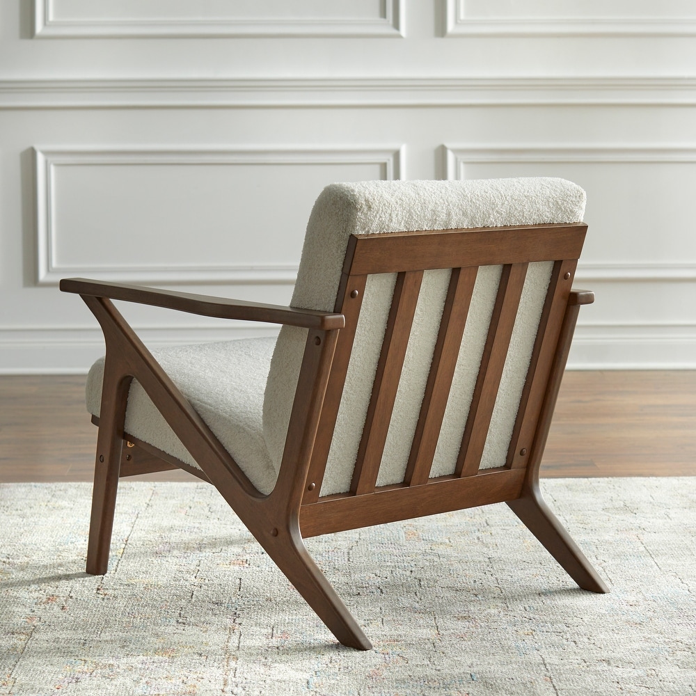 Simple Living Bianca Mid century Modern Wood Chair