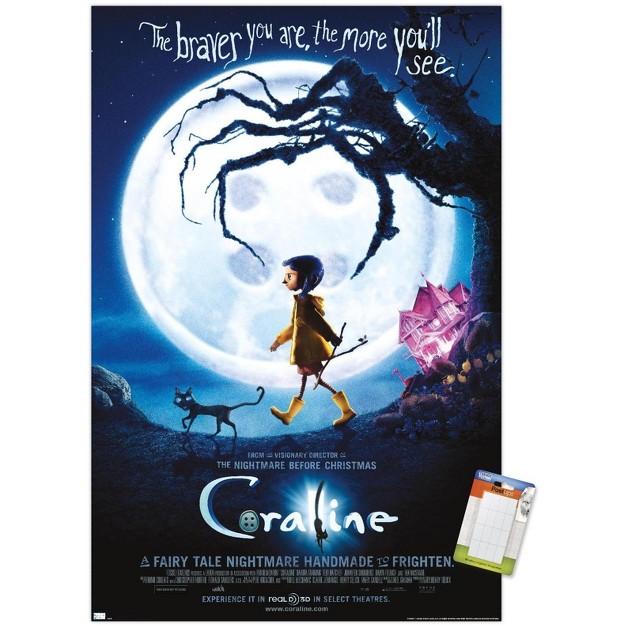 Trends International Coraline Braver One Sheet Unframed Wall Poster Prints