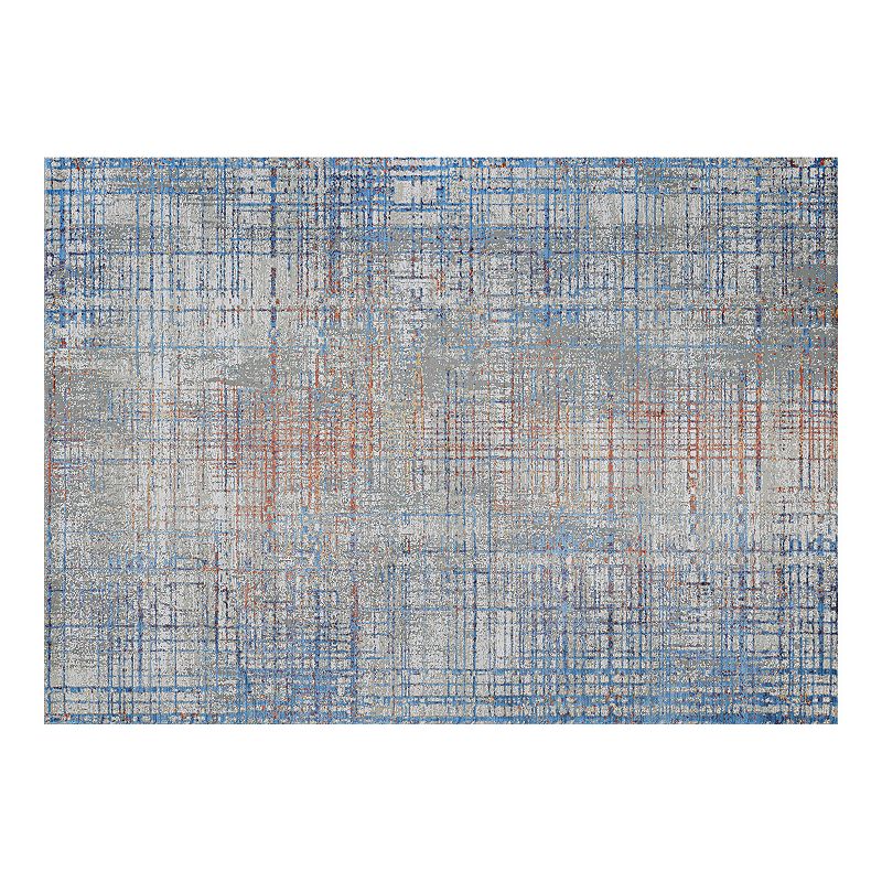 Couristan Vibrata Grasscloth Multi-Pastels Area Rug