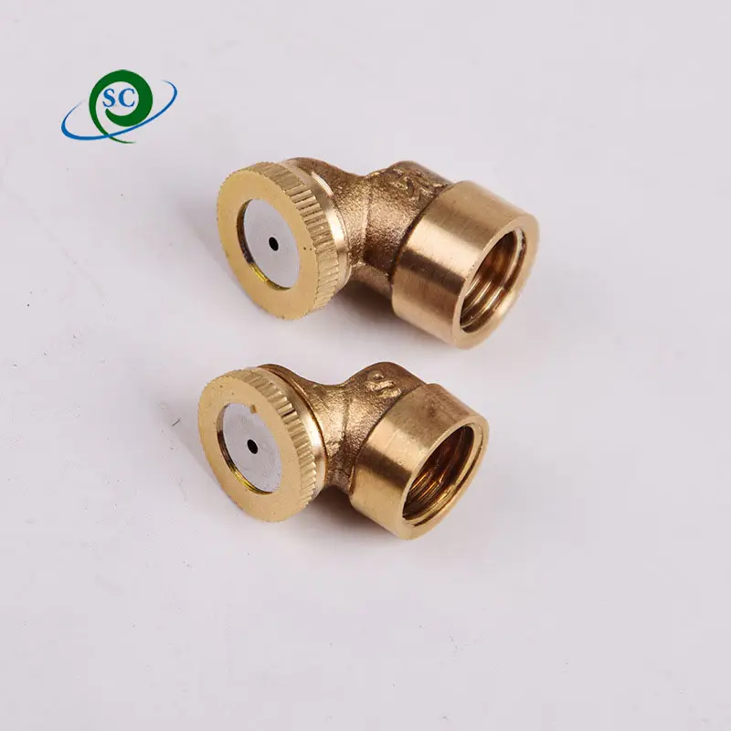 CS Brass Adjustable Spay Nozzle Garden Agricultural Sprayer Mist Nozzle High Pressure Water Irrigation Sprinkler Accessories