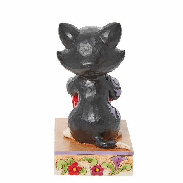 Jim Shore Festive Feline One Figurine 3 75 Inches Figaro Christmas Pinocchio Gift 6013065 Resin Black