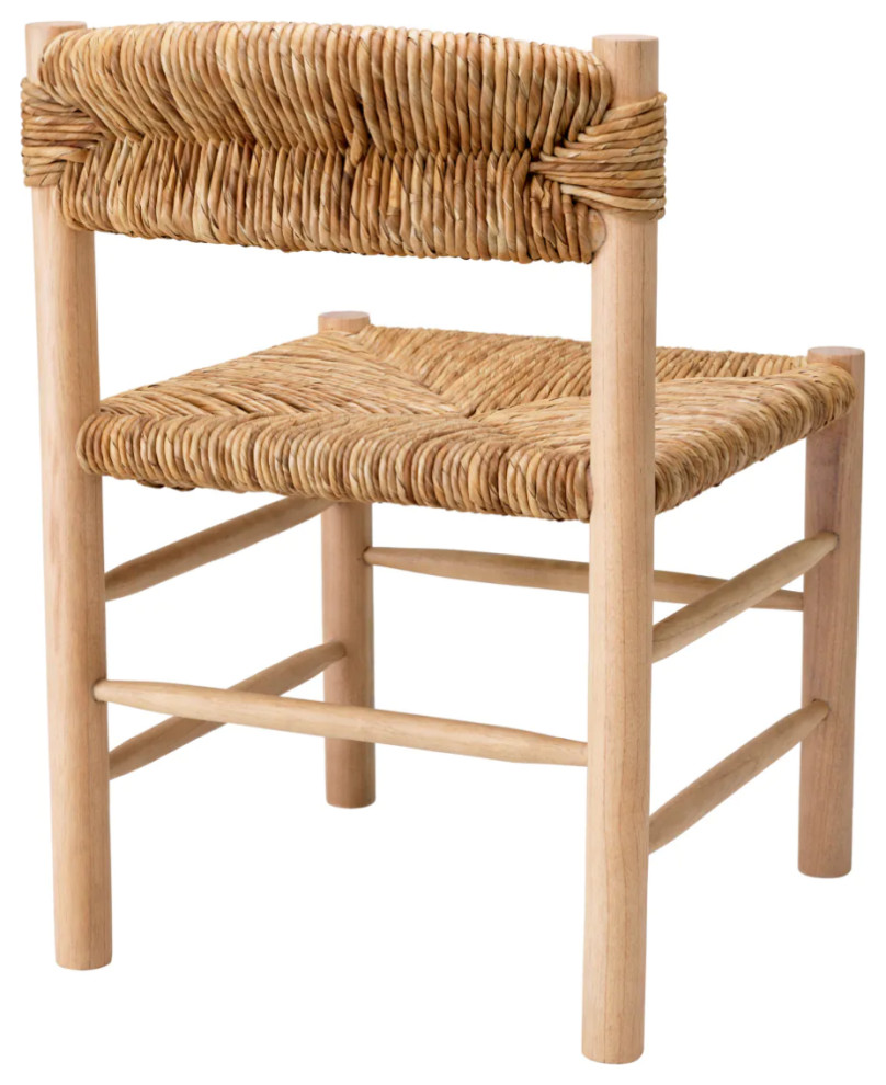 Woven Seagrass Dining Chair  Eichholtz Cosby   Beach Style   Dining Chairs   by Oroa   Distinctive Furniture  Houzz