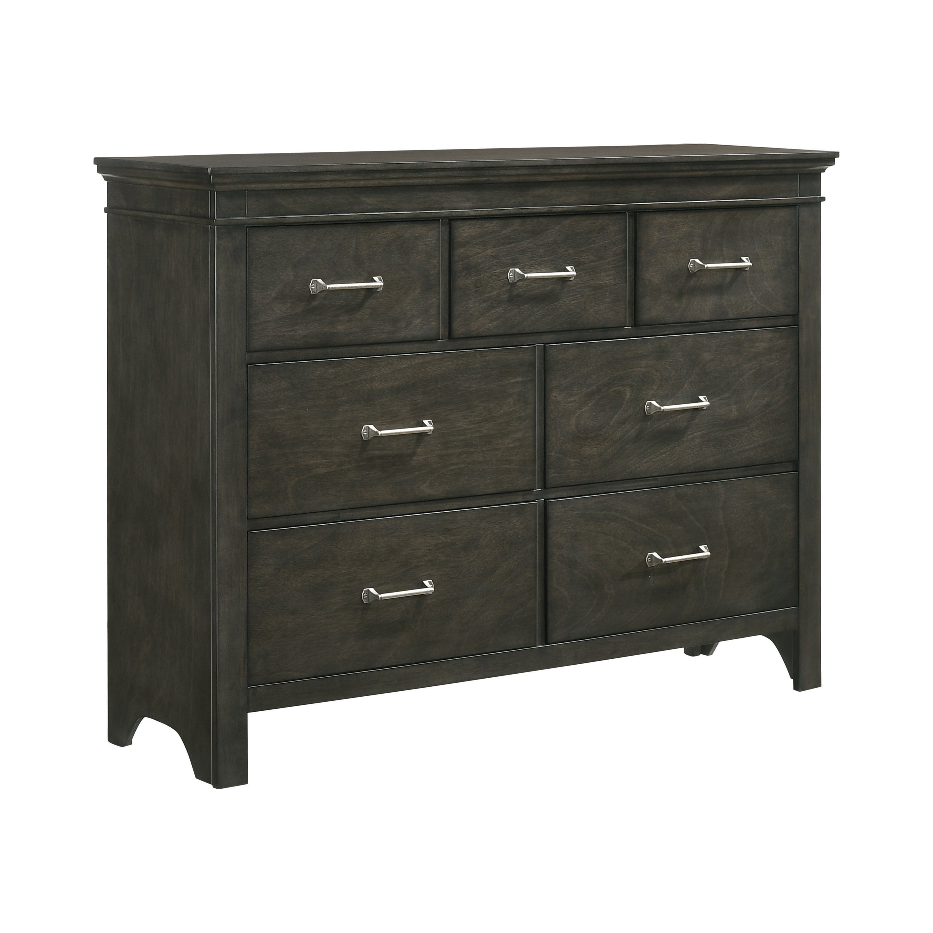 Newberry 7-drawer Dresser Bark Wood