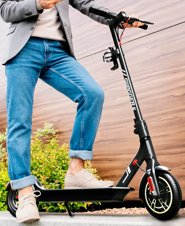 Swagtron App-Enabled Swagger 5 Boost Commuter Electric Scooter