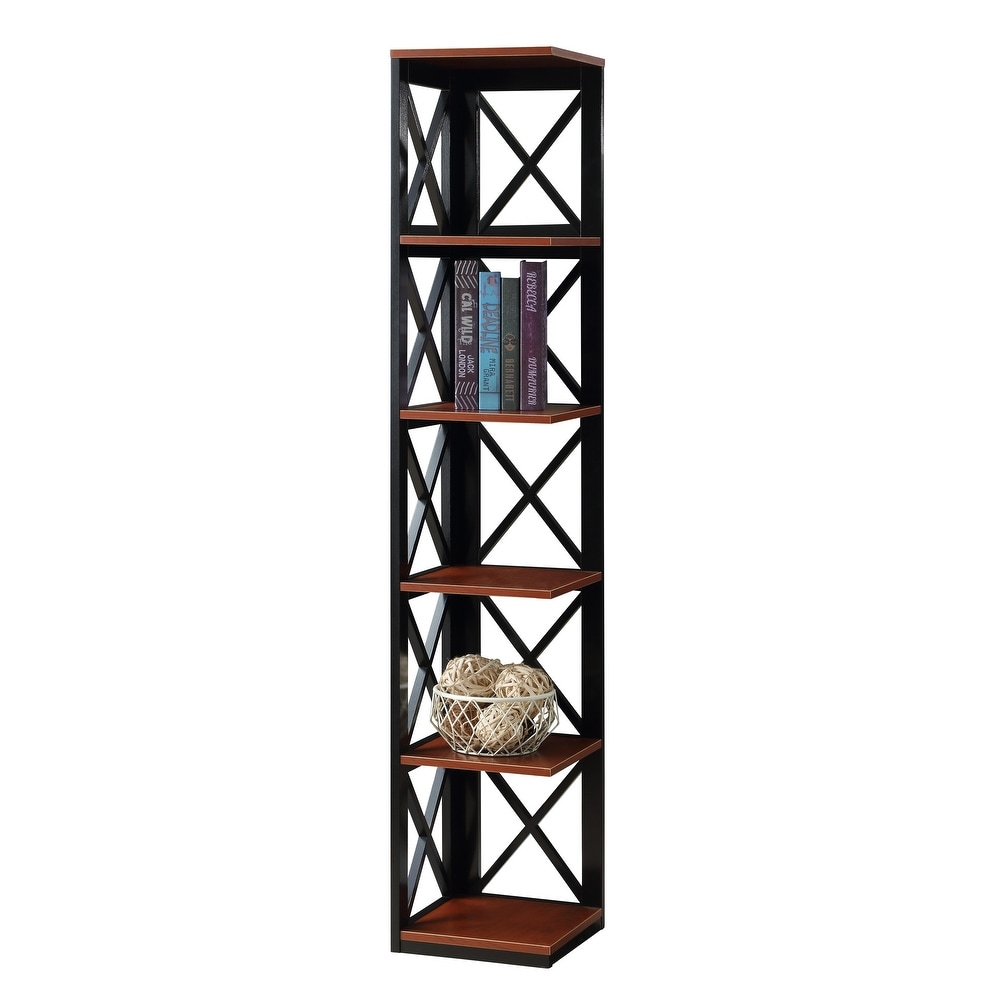 Convenience Concepts Oxford 5 Tier Corner Bookcase