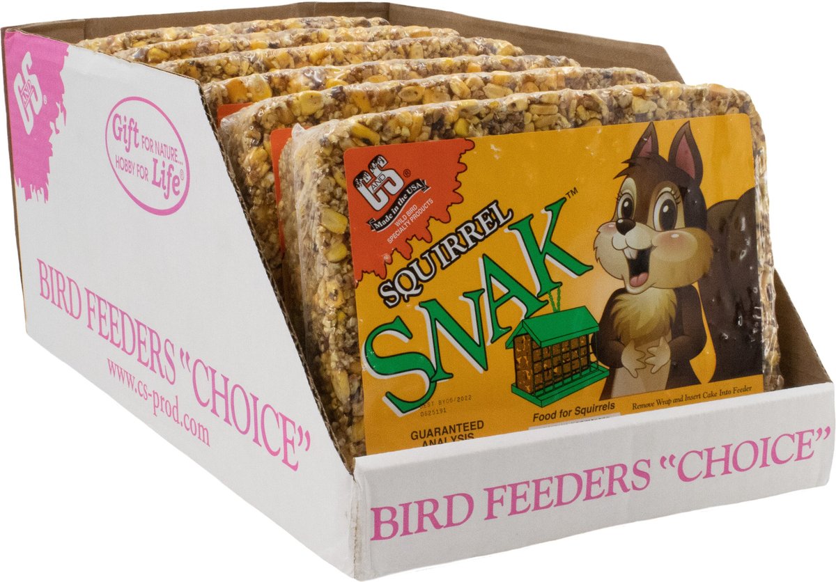 CandS Snak Squirrel Food， 2.7-lb bag