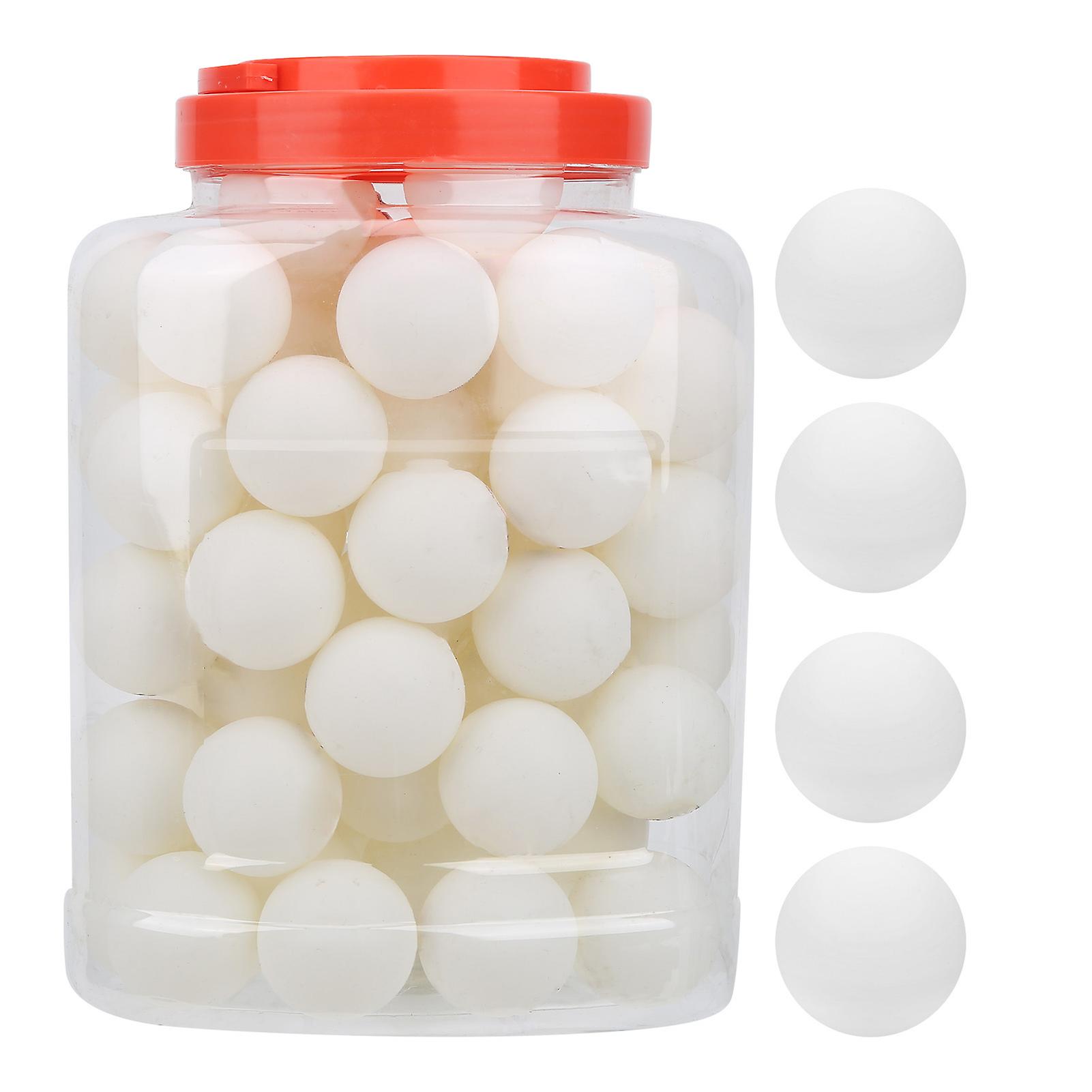 60pcs Intermediate Training Exercise Pong Table Tennis Ball Outdoor Sports Supply Cannedwhite