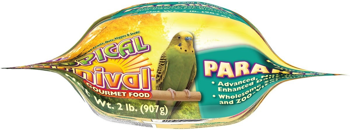 Brown's Tropical Carnival Gourmet Parakeet Food