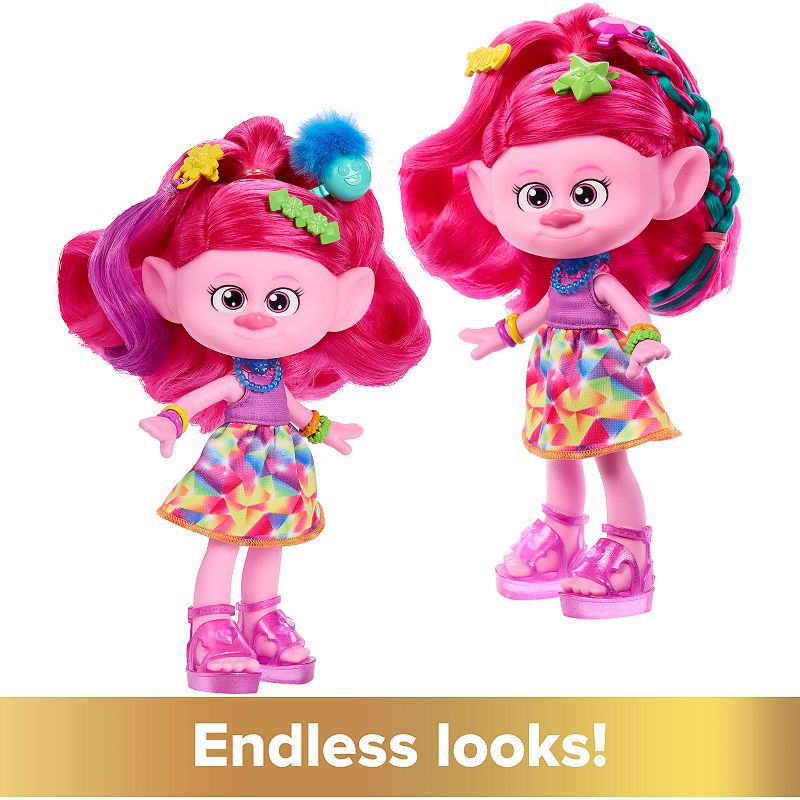 DreamWorks Trolls Band Together Hair-tastic Queen Poppy Fashion Doll