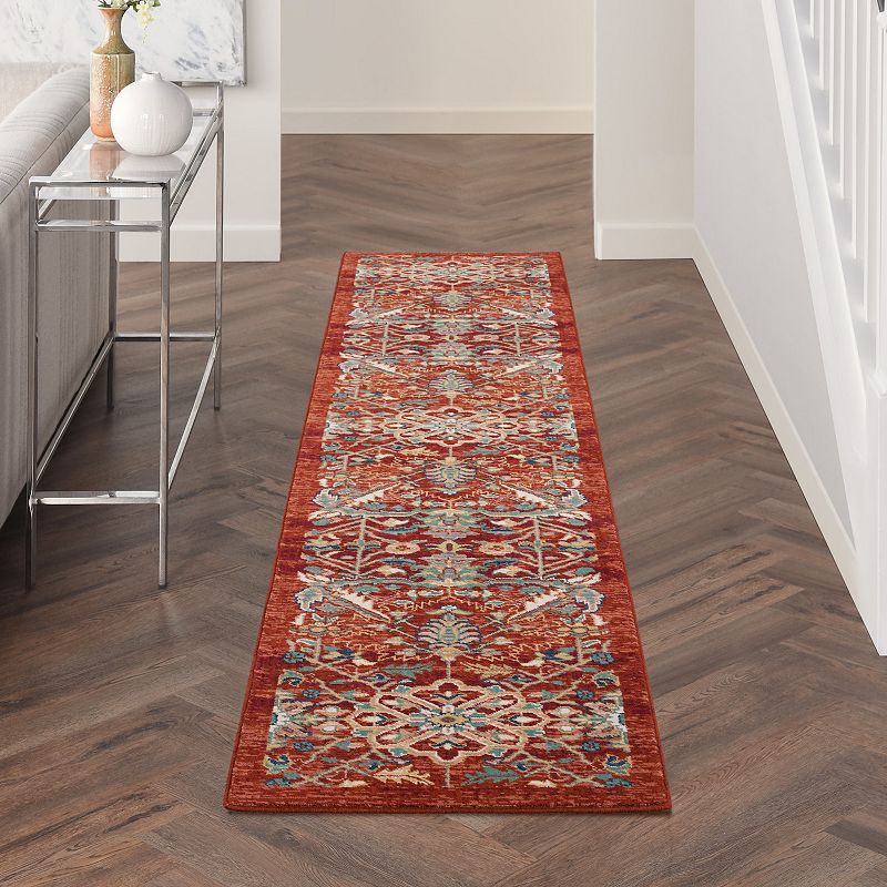 Nourison Parisa Intricate Medallion Wool Indoor Rug