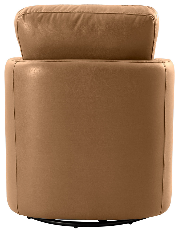 Leather 27.8 quotAccent Chairs   Contemporary   Armchairs And Accent Chairs   by Karat Home  Houzz