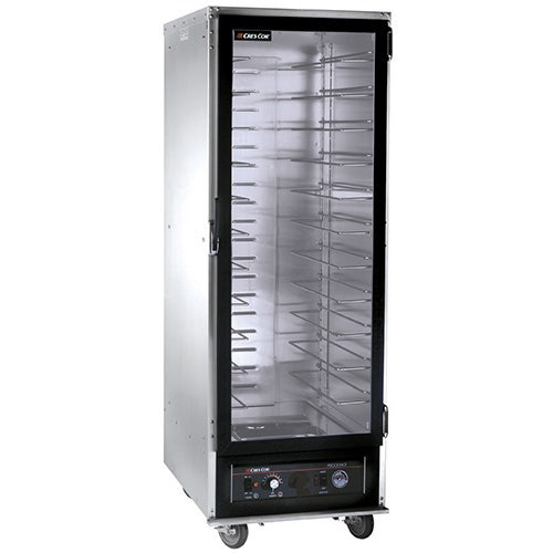 Cres Cor 131-UA-11D Full-Height Non-Insulated Heated Holding Cabinet， Solid Door， Left Hinged