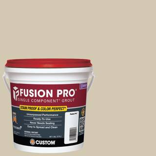 Custom Building Products Fusion Pro #382 1 gal. Bone Single Component Grout FP3821-2T