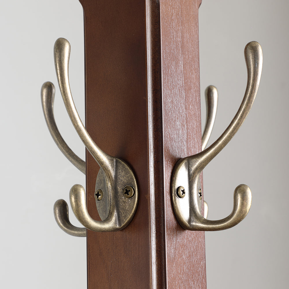 CT17088 Windsor Coat Rack， Walnut 18