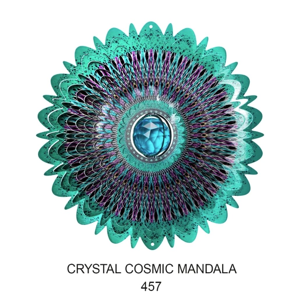 Spinfinity  Crystal Cosmic Mandala