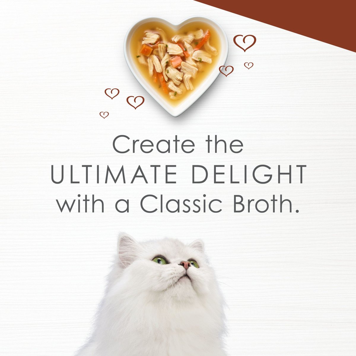 Fancy Feast Classic Broths with Chicken， Vegetables and Whitefish Supplemental Cat Food Pouches