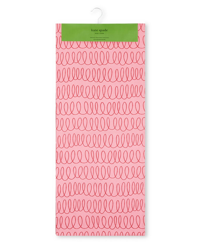 kate spade new york in the Loop Joy Dot Reversible Table Runner  15 x 108