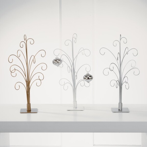 12 Arm Metal Ornament Tree