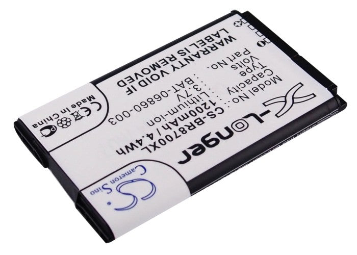 Blackberry 8700 8700c 8700f 8700g 8700r 87 1200mAh Replacement Battery BatteryClerkcom Mobile Phone