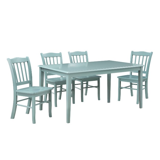 5pc Colorado Dining Set Aspen Valley Boraam