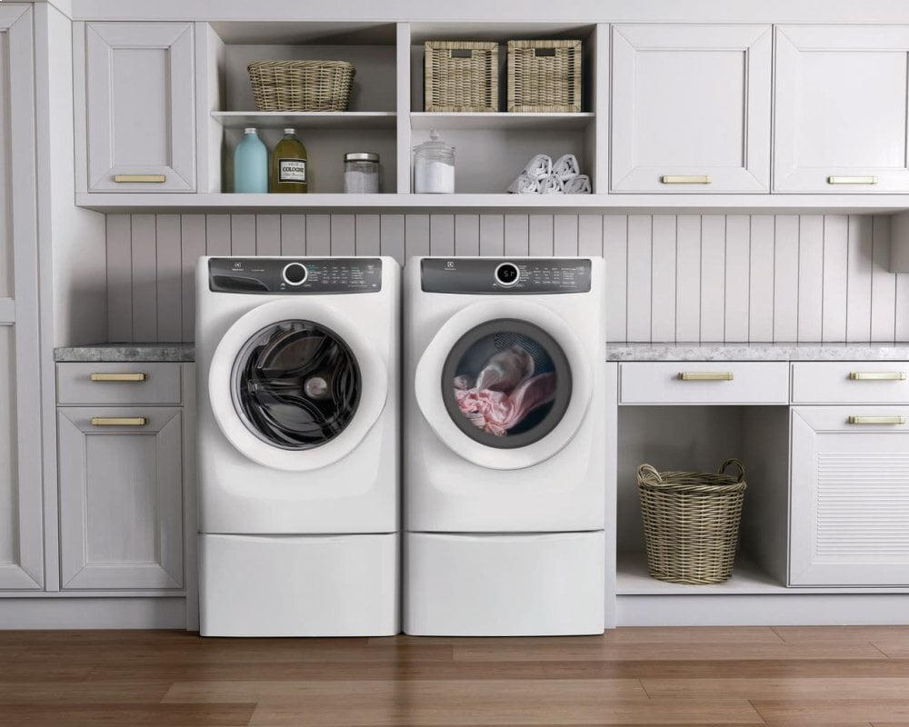 Electrolux EFME427UIW Front Load Perfect Steam™ Electric Dryer With 7 Cycles - 8.0 Cu. Ft.