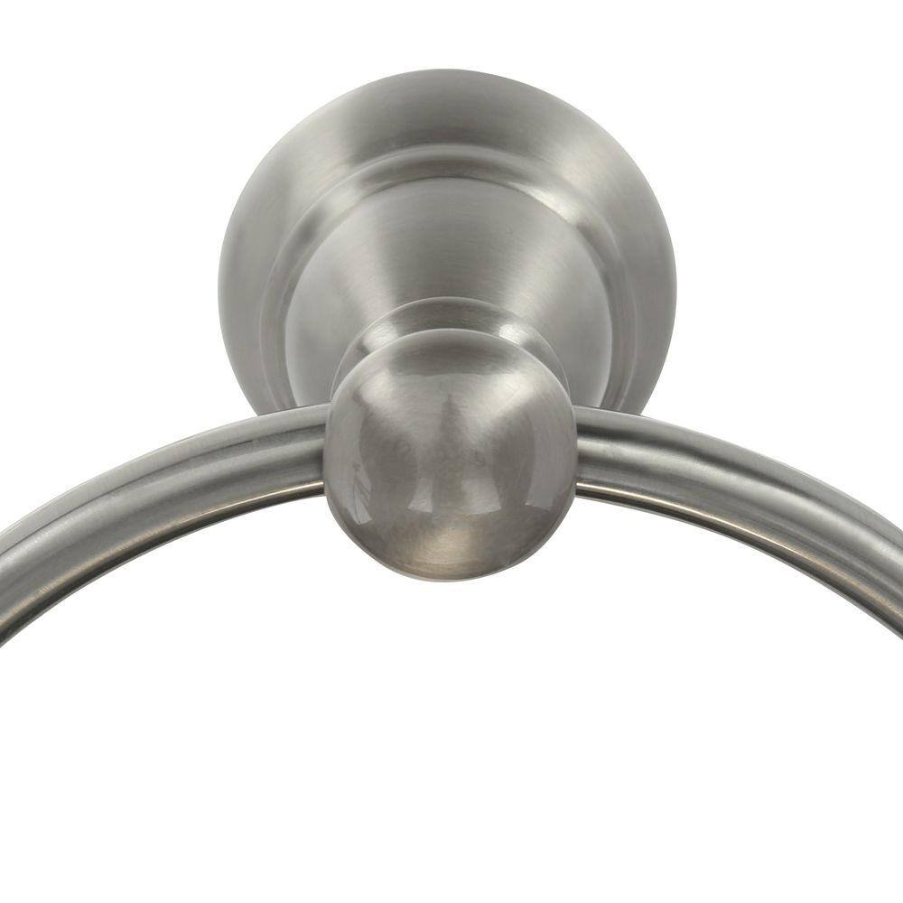 MOEN Banbury Towel Ring in Brushed Nickel (2-Pack Combo) TY2686BN-2PK