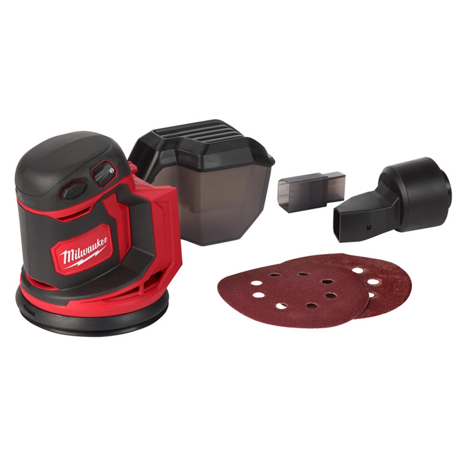 MW M18 18 V Cordless 5 in. Random Orbit Sander Tool Only