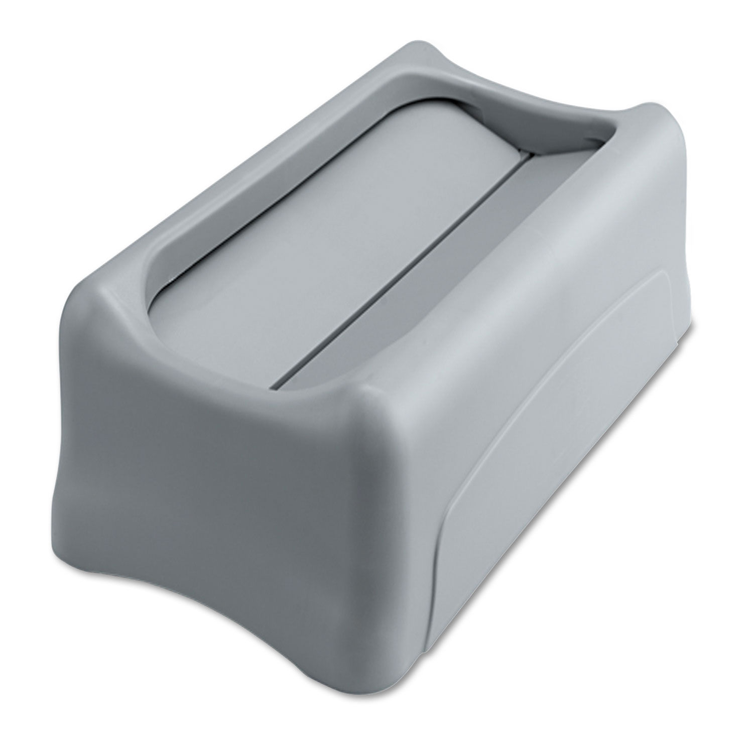 Swing Lid for Slim Jim Waste Container by Rubbermaidandreg; Commercial RCP267360GY