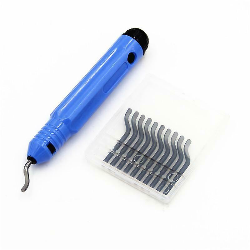 High Speed Steel Tool Fixed Handle Plastic Burr Pocket Knife Trimming Tool