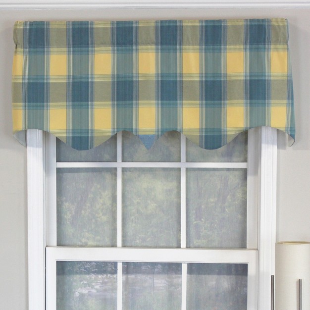 Rod Pocket Valance 50 quot X 17 quot Multicolor By Rlf Home