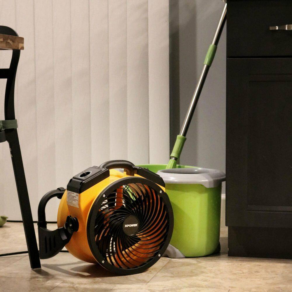 XPOWER 1100 CFM 4 Speed Multipurpose 11 in. Pro Air Circulator Utility Fan FC-100