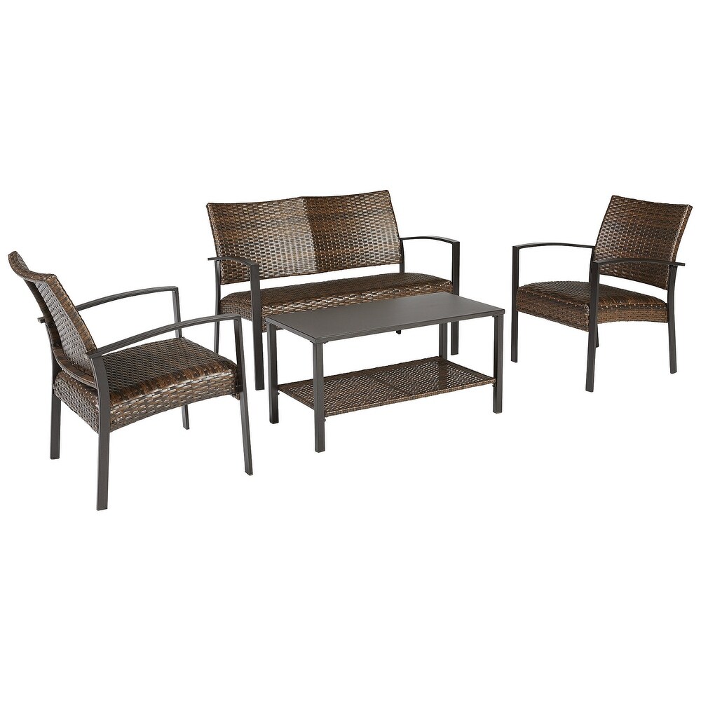 Zariyah Loveseat/Chairs/Table Set  Set of 4