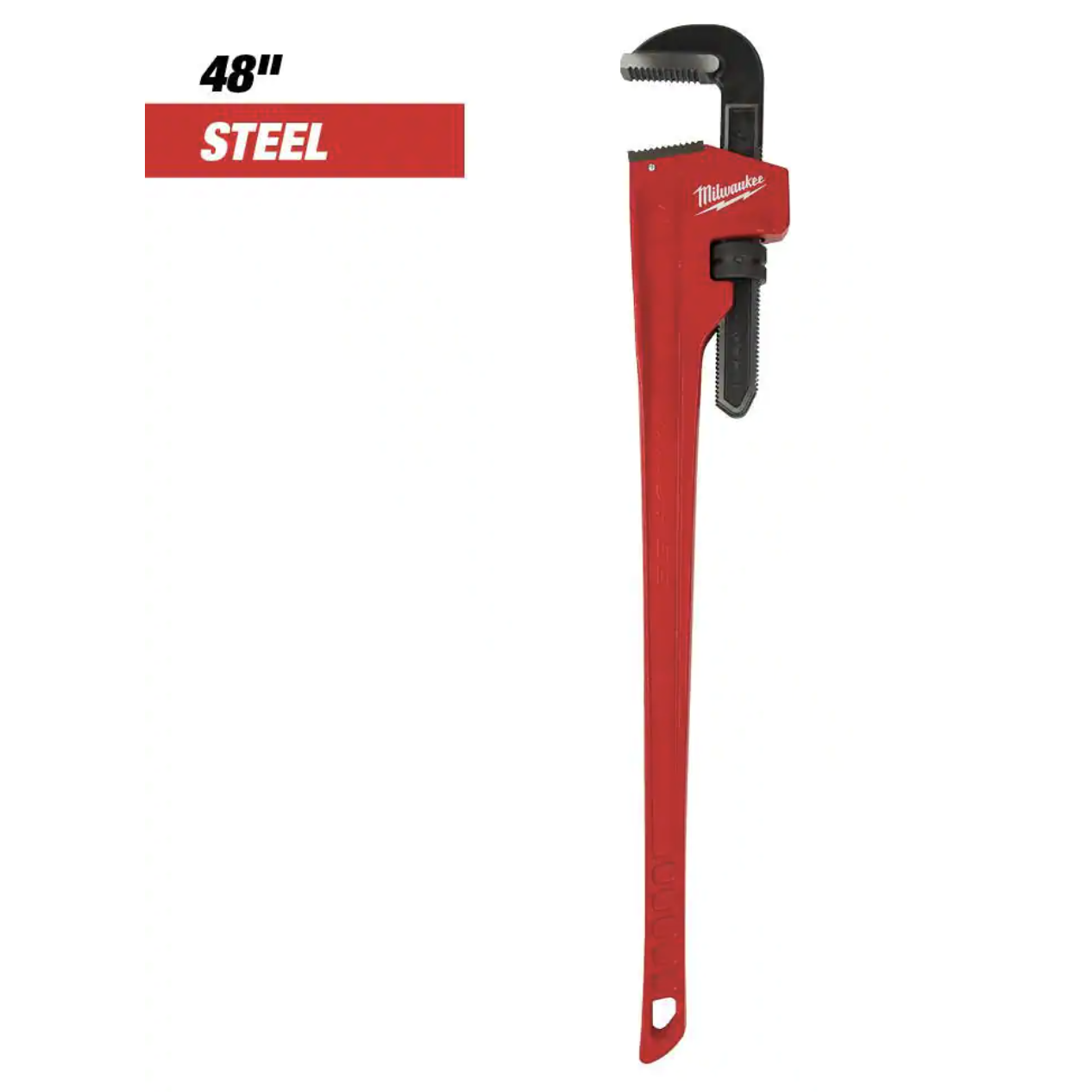 Milwaukee 48 in. Steel Pipe Wrench (48-22-7148)