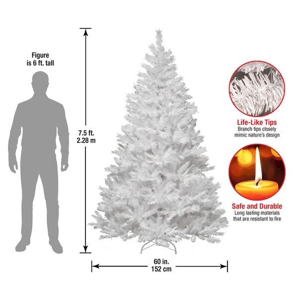 National Tree Company 7.5 ft. Winchester White Pine Tree