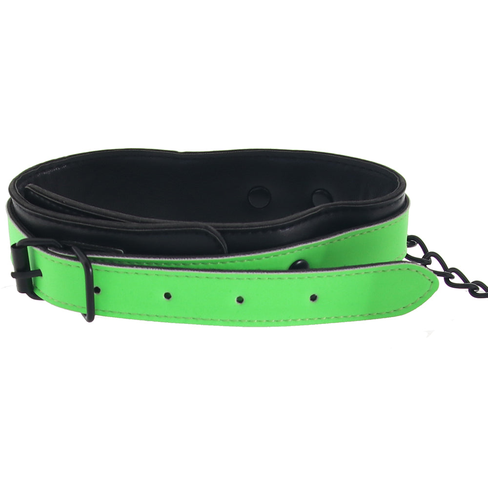 Ouch! Glow In The Dark Collar and Leash