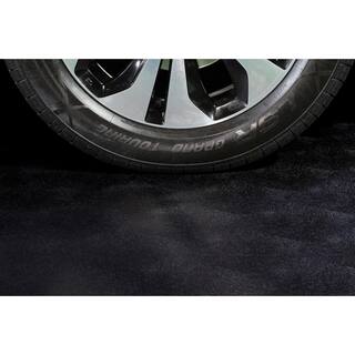 G-Floor Levant 7.5 ft. x 17 ft. Midnight Black Vinyl Universal Flooring GF55LV717MB