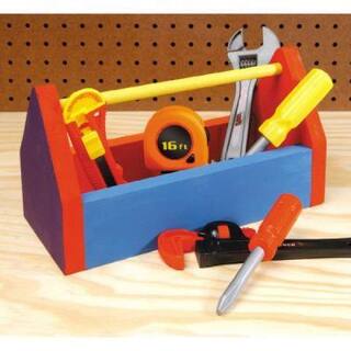 Houseworks Tool Box Wood Kit 94501